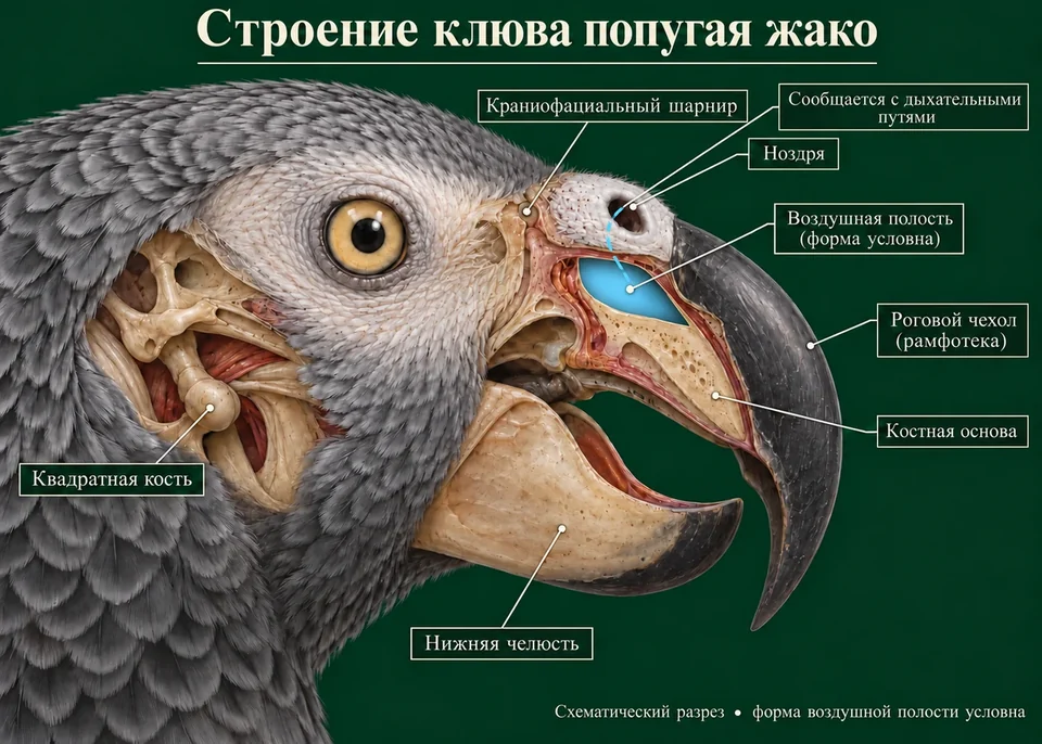 Иллюстрация к статье «Клюв»